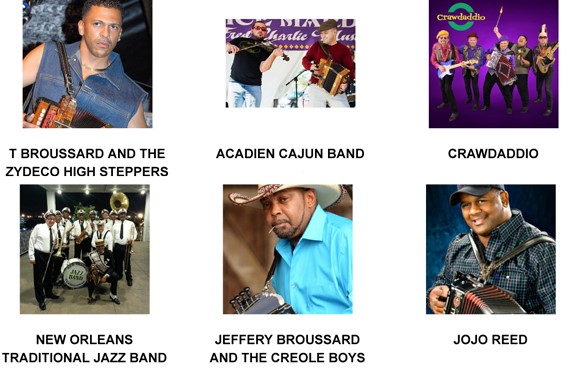 2018 zydeco groups