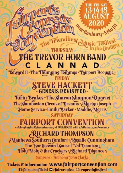 Poster Cropredy Convention, Oxfordshire