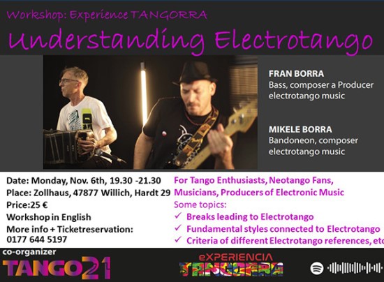 Electrotange Workshop - Willingen/Germany