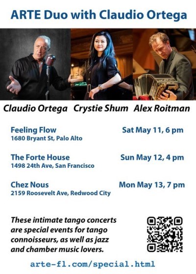 Arte Duo Tango Concerts - USA