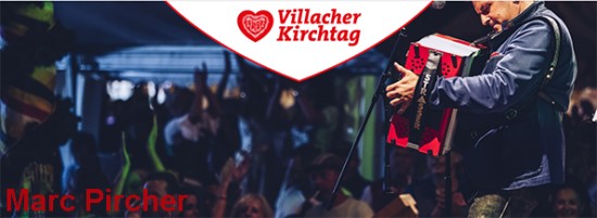 Marc Pircher spielt b. 79. villacher Kirchtag