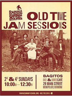 Old Time Jam Sessions Poster