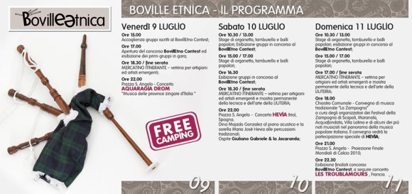 Boville Etnica Program