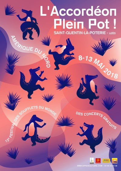 Poster L’Accordéon Plein Pot!
