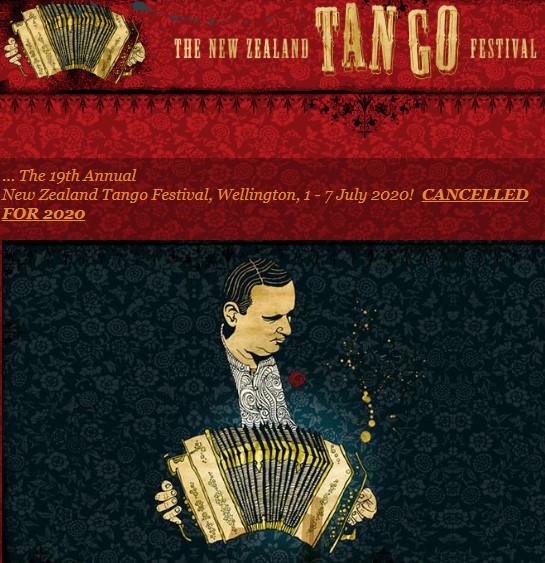 Tango Festival in Wellington - New Zealand