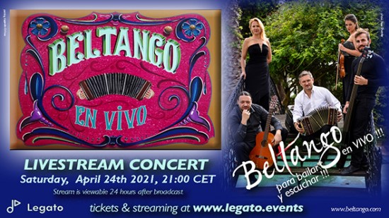 BELTANGO Quinteto livestream concert