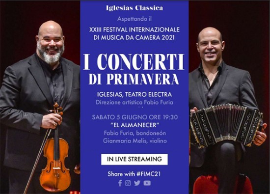 Fabio Furia (bandoneon), Gianmaria Melis (violino)