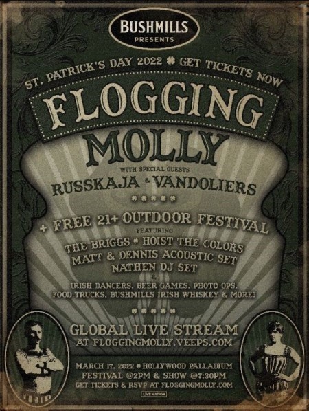 Flogging Molly poster