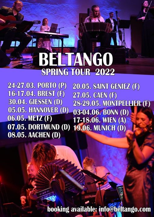 Beltango Spring Tour