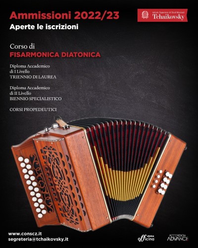 Corso di FISARMONiCA DIATONICA Conservatorio di Musica ‘’P. I. Tchaikovsky ‘’ Italia