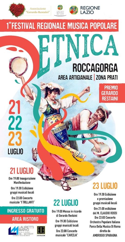 1° Festival Regionale Musica Popolare - Italia