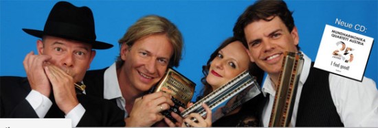 Cd I feel good vom Austrian Harmonica Quartet