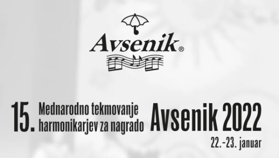 15. Internationaler Akkordeonwettbewerb für den grossen Avsenikpreis - Slovenien