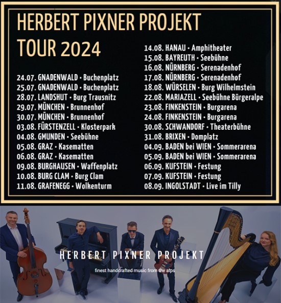 Herbert Pixner Projekt tour 2024