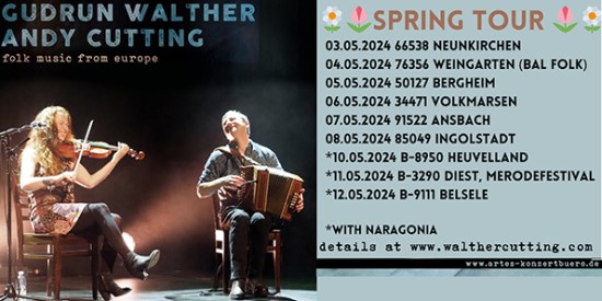 Walther/Cutting busy May Schedule